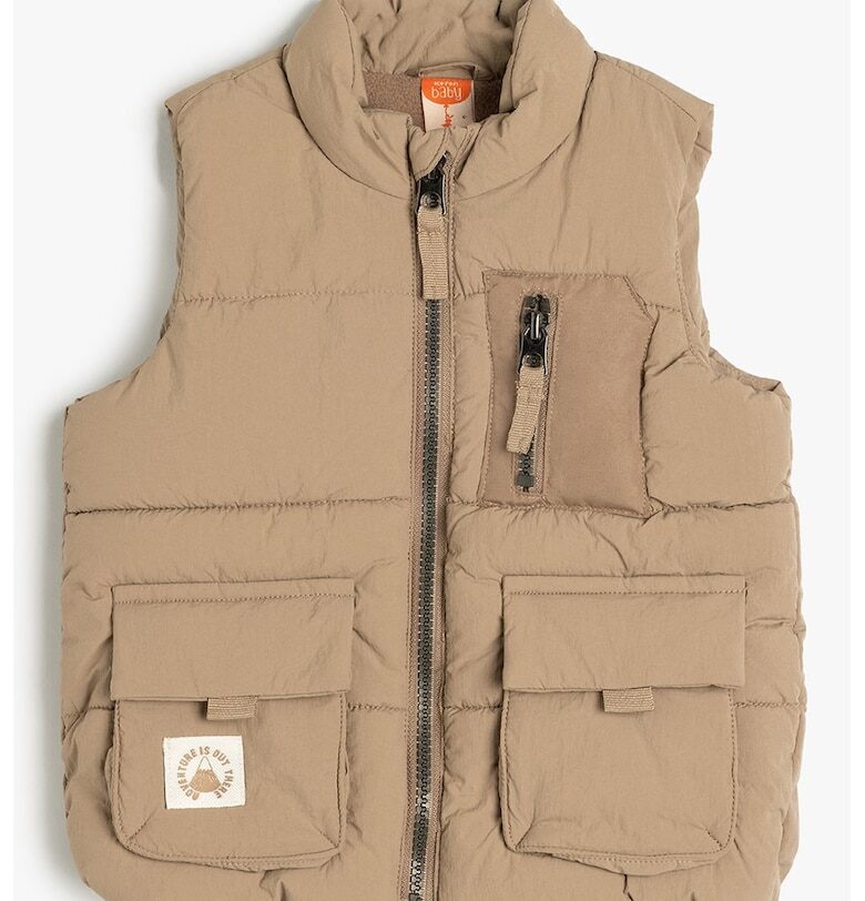 Капитониран елек с цип KOTON