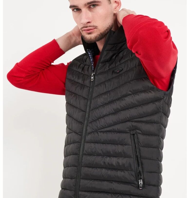 Капитониран елек с цип Lee Cooper