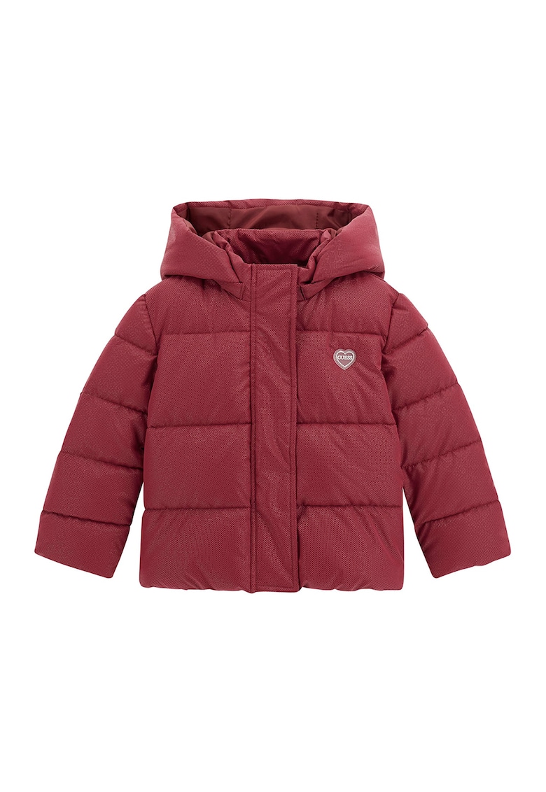 Капитонирано зимно яке с качулка GUESS KIDS