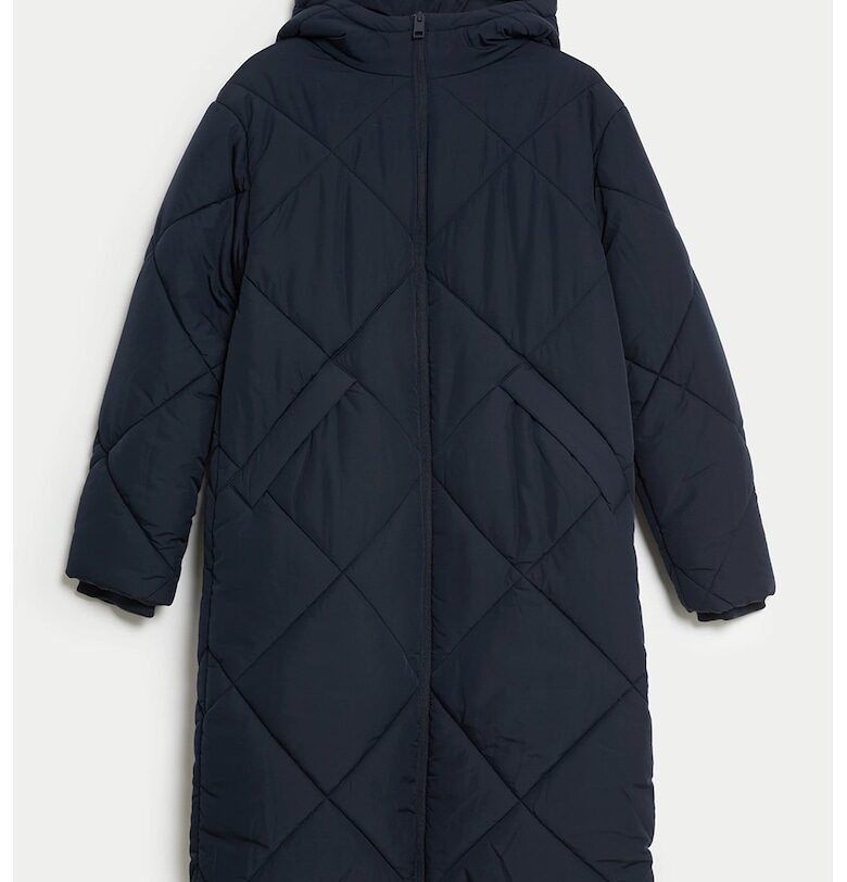 Капитонирано зимно яке с качулка Marks  Spencer