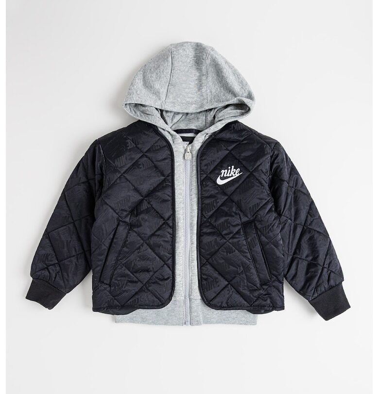 Капитонирано яке с дизайн 2в1 с цип Nike