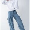 Карго дънки със свободна кройка KARL LAGERFELD JEANS