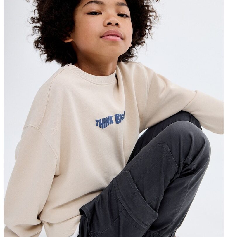 Карго панталон с памук Mango