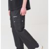Карго панталон със средновисока талия KARL LAGERFELD JEANS