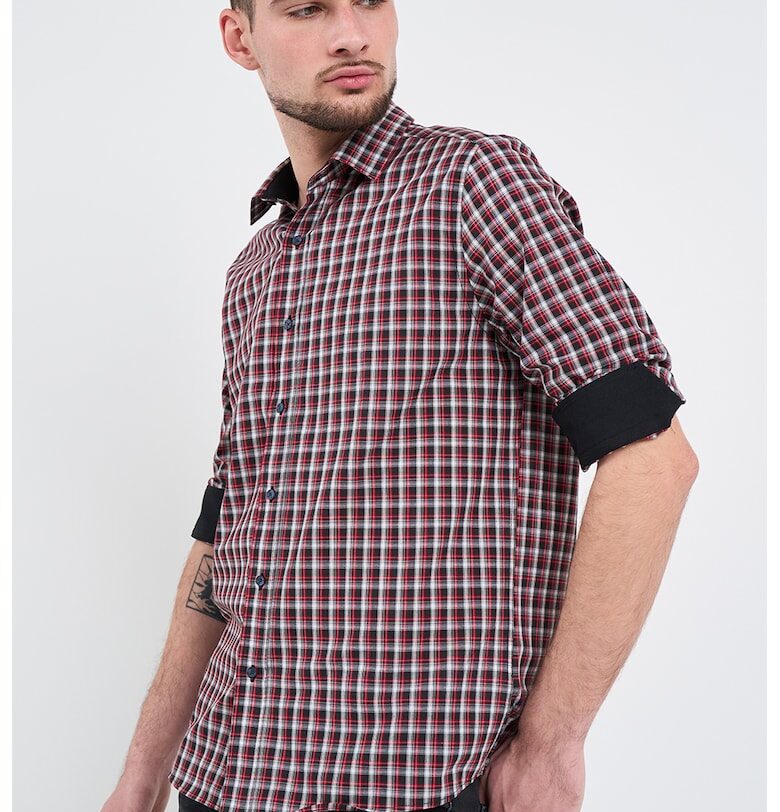 Карирана памучна риза Lee Cooper