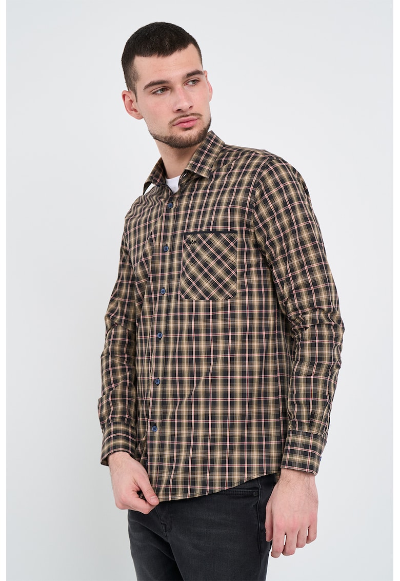 Карирана памучна риза Lee Cooper