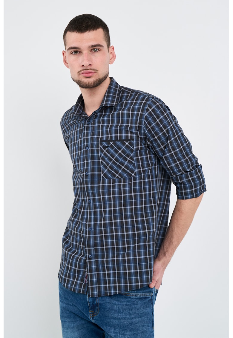 Карирана памучна риза Lee Cooper