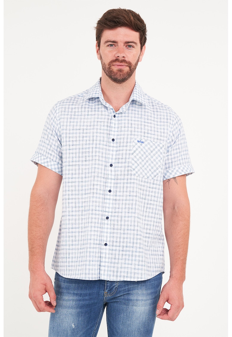 Карирана памучна риза Lee Cooper