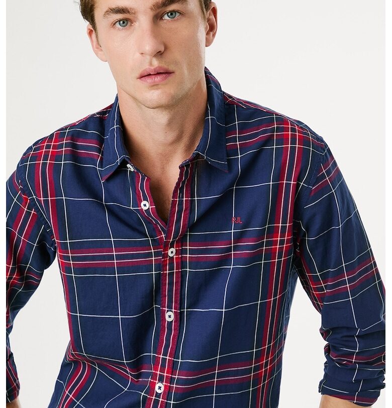 Карирана риза с дълги ръкави Pepe Jeans London