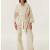 Кимоно с лен и макраме TWIST