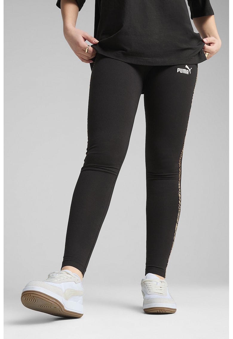 Клин с памук и детайл с принт Puma