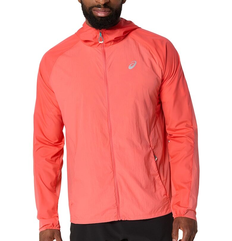 Компактно яке за бягане с качулка Asics