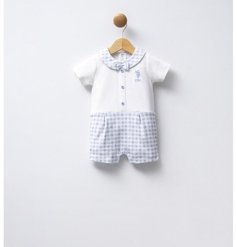 Къс гащеризон с дизайн 2 в 1 US Polo Assn