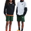Къс панталон Club с висока талия и връзки Nike