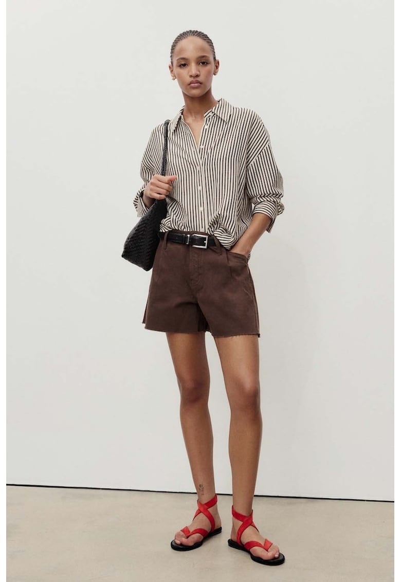 Къс панталон от деним Mango