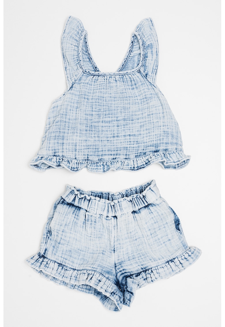 Къс панталон от деним и топ - 2 части GAP