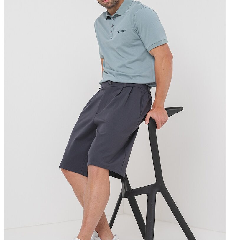 Къс панталон с набирания BOSS