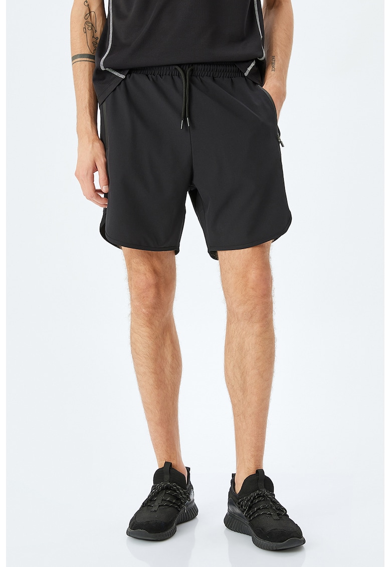 Къс панталон с памук с връзка KOTON