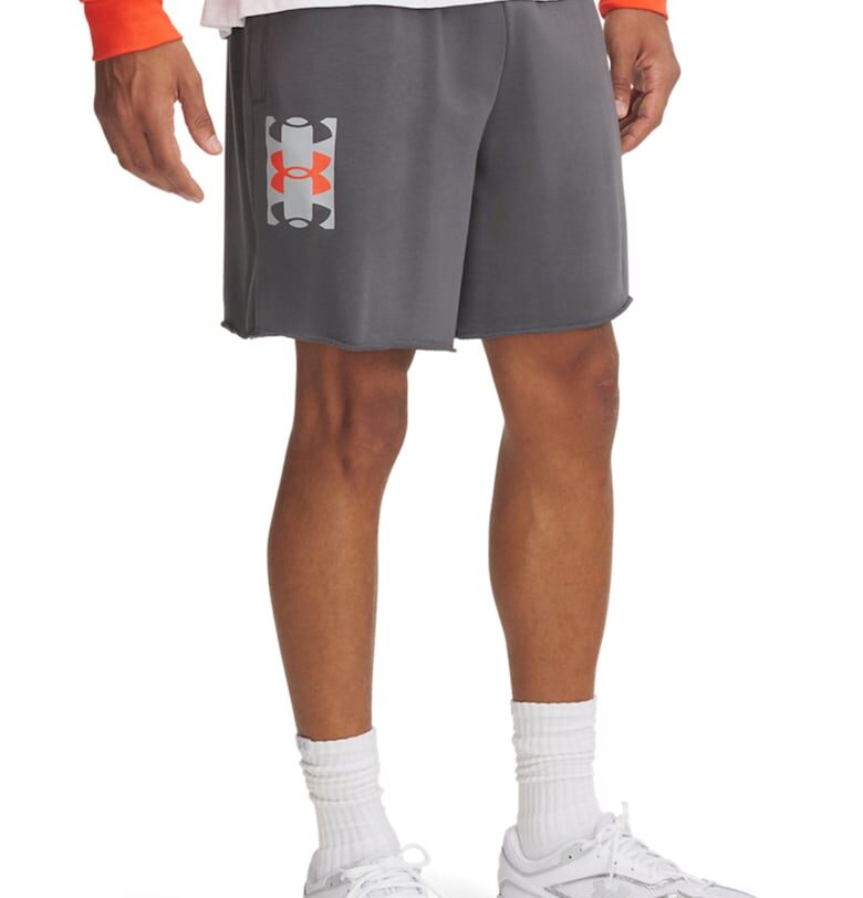 Къс панталон с памук с връзка Under Armour