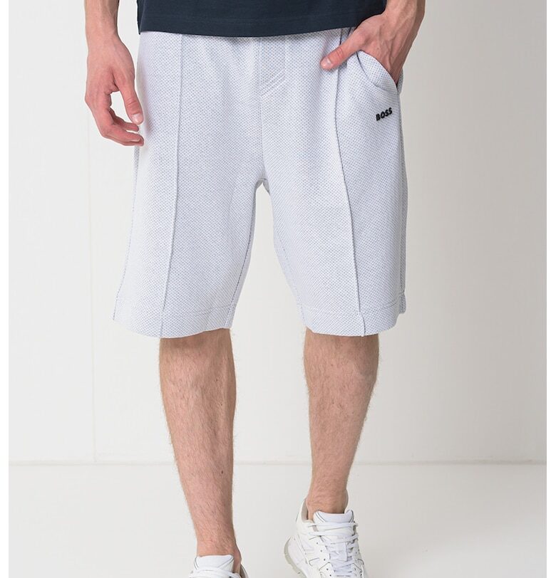 Къс панталон с памук с джобове BOSS