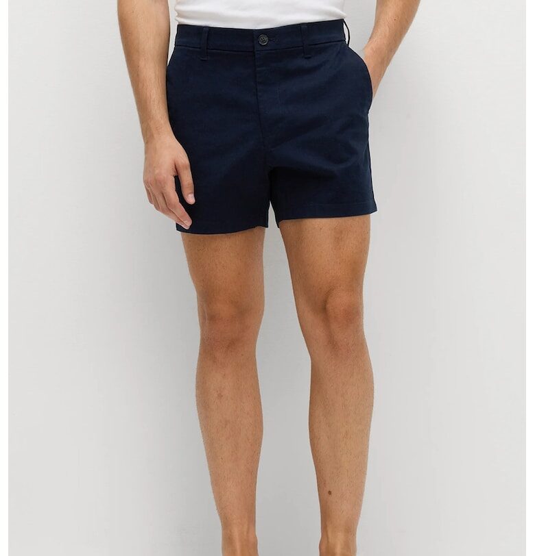 Къс панталон чино със средна талия Marks  Spencer