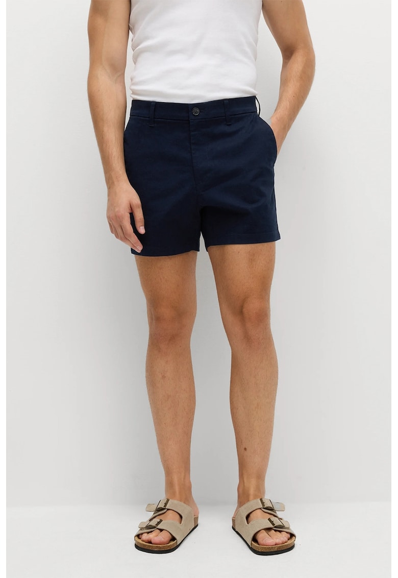 Къс панталон чино със средна талия Marks  Spencer