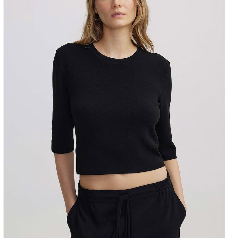 Къс пуловер със среднодълги ръкави Ipekyol