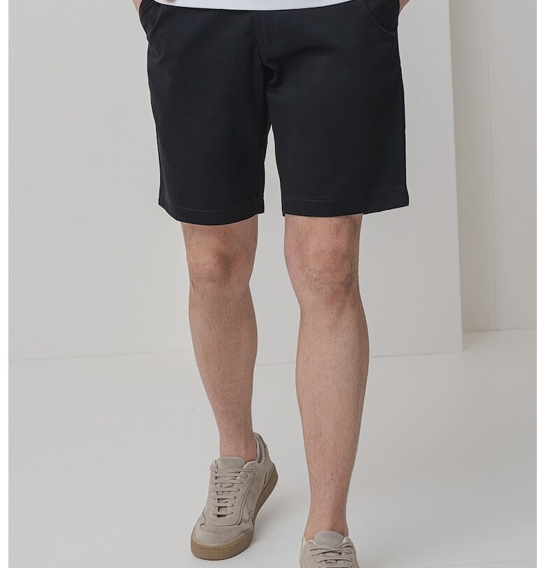 Къс слим панталон с памук CALVIN KLEIN