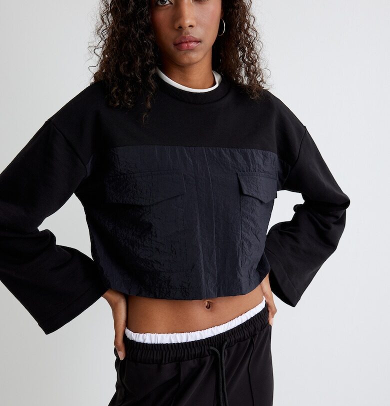 Къс суитшърт с джобове KOTON