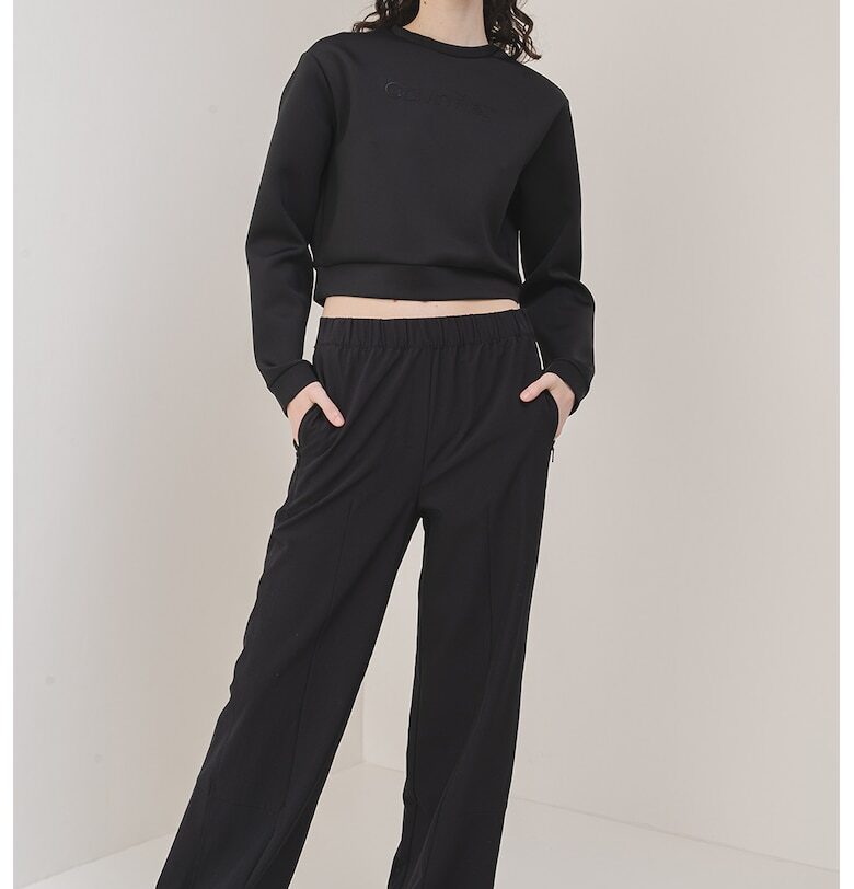 Къс суитшърт с лого CALVIN KLEIN