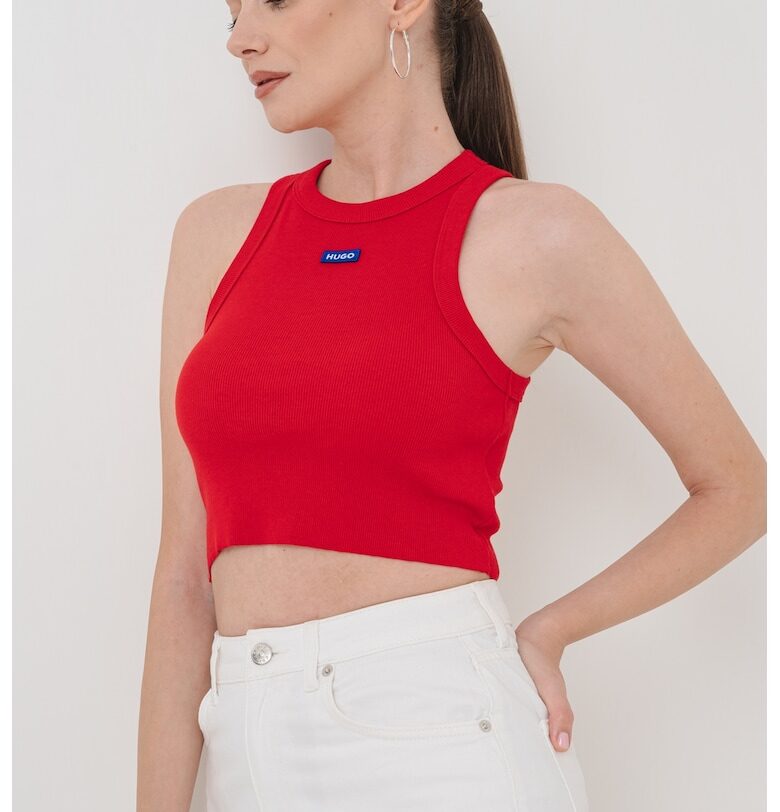 Къс топ Baby с лого HUGO