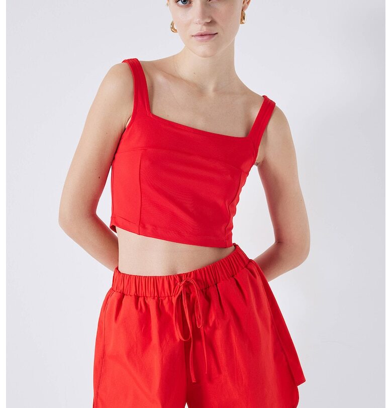 Къс топ с квадратно деколте Ipekyol