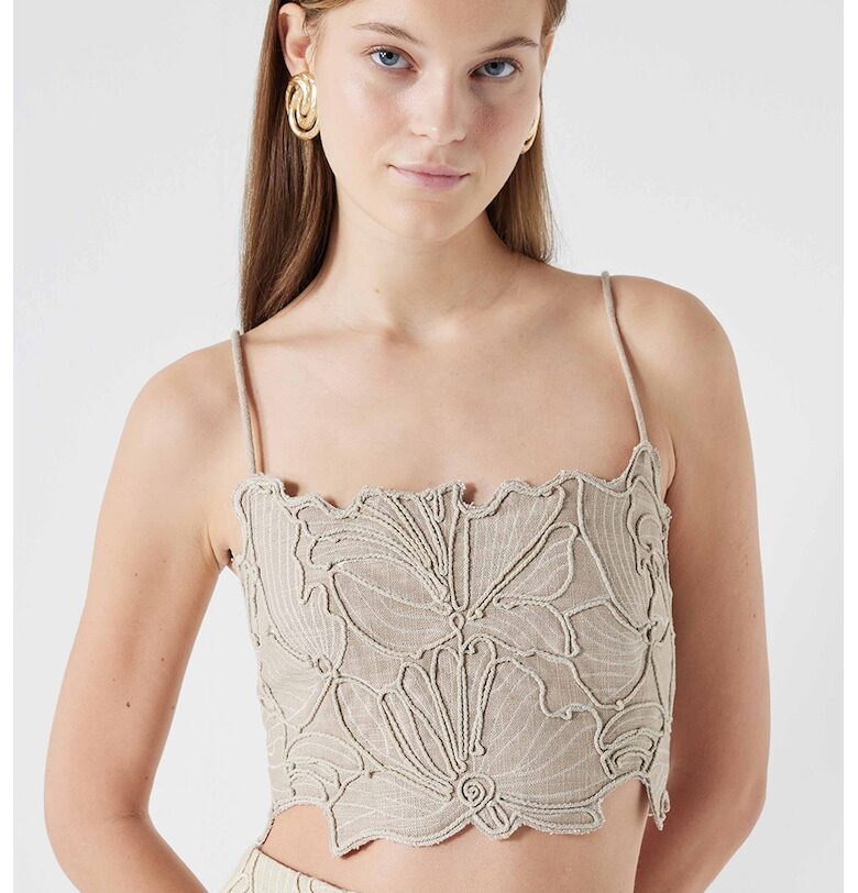 Къс топ с лен Ipekyol