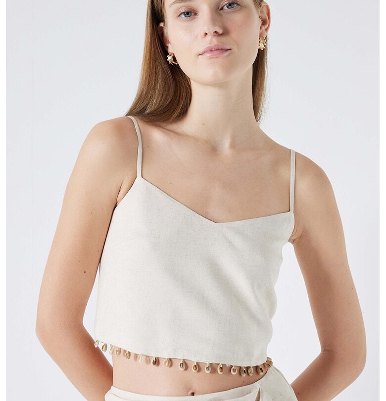 Къс топ с лен Ipekyol