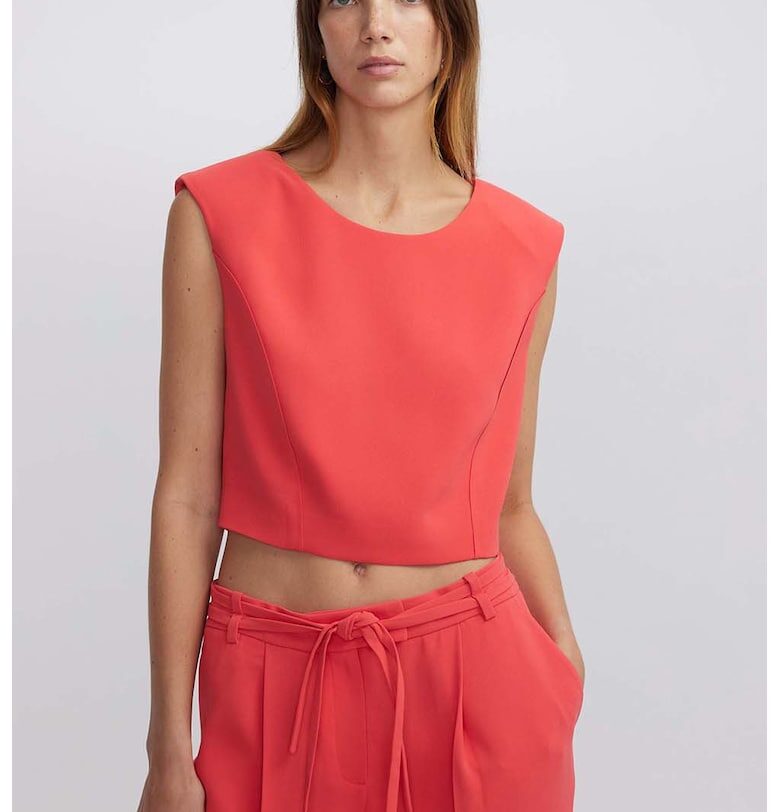 Къс топ с овално деколте Ipekyol