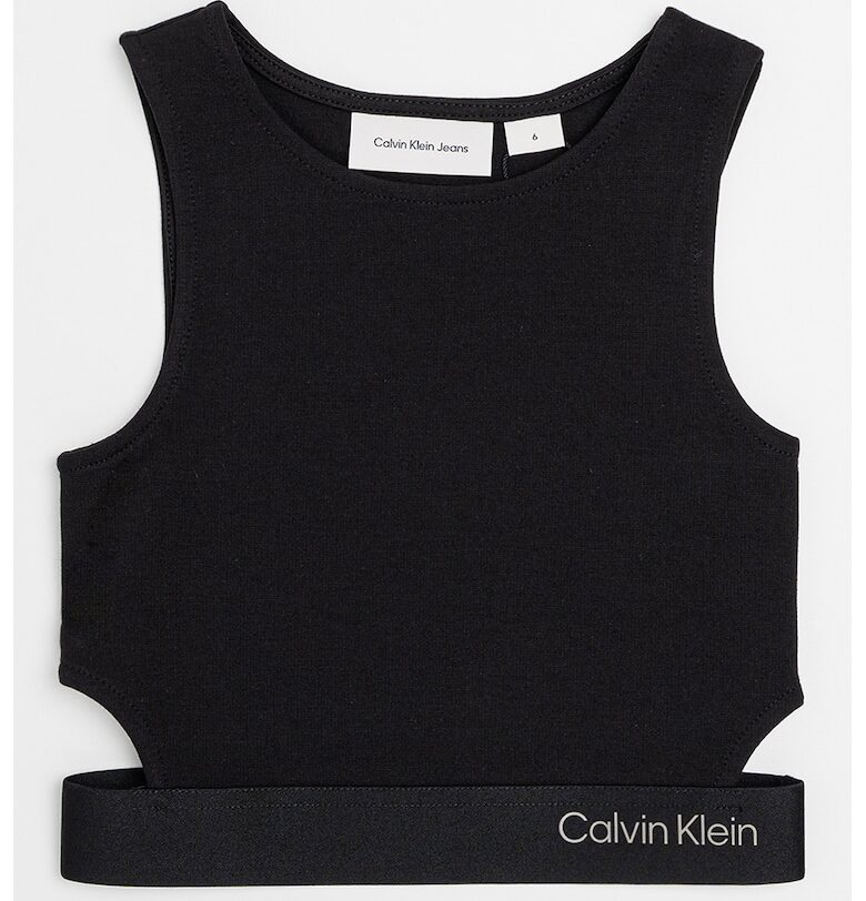 Къс топ с отвори встрани CALVIN KLEIN