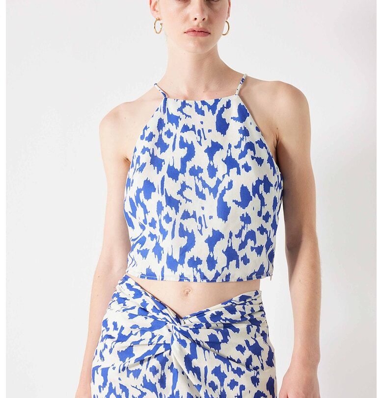 Къс топ с принт Ipekyol