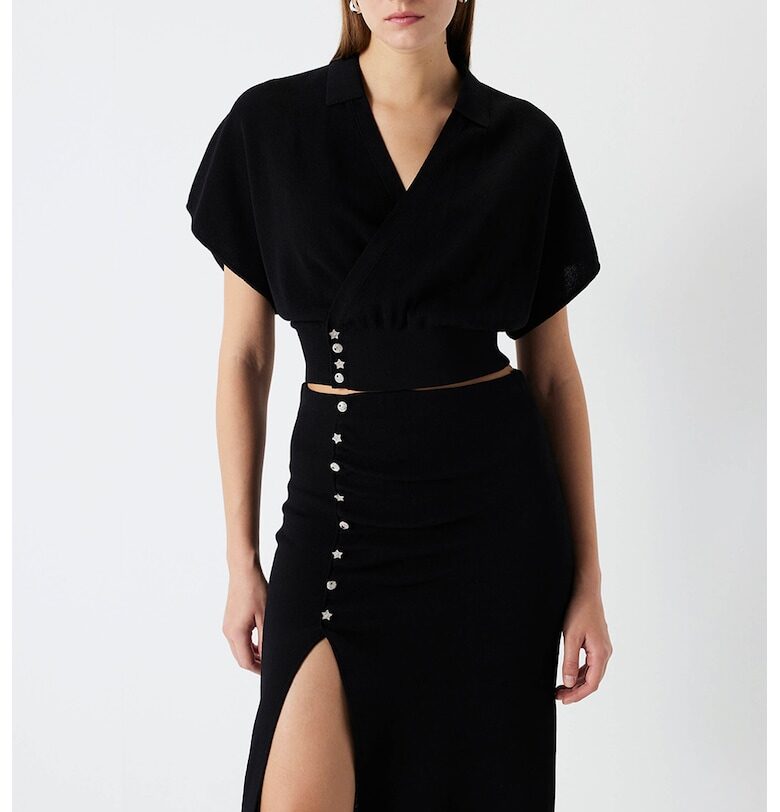 Къса блуза с шпиц Ipekyol