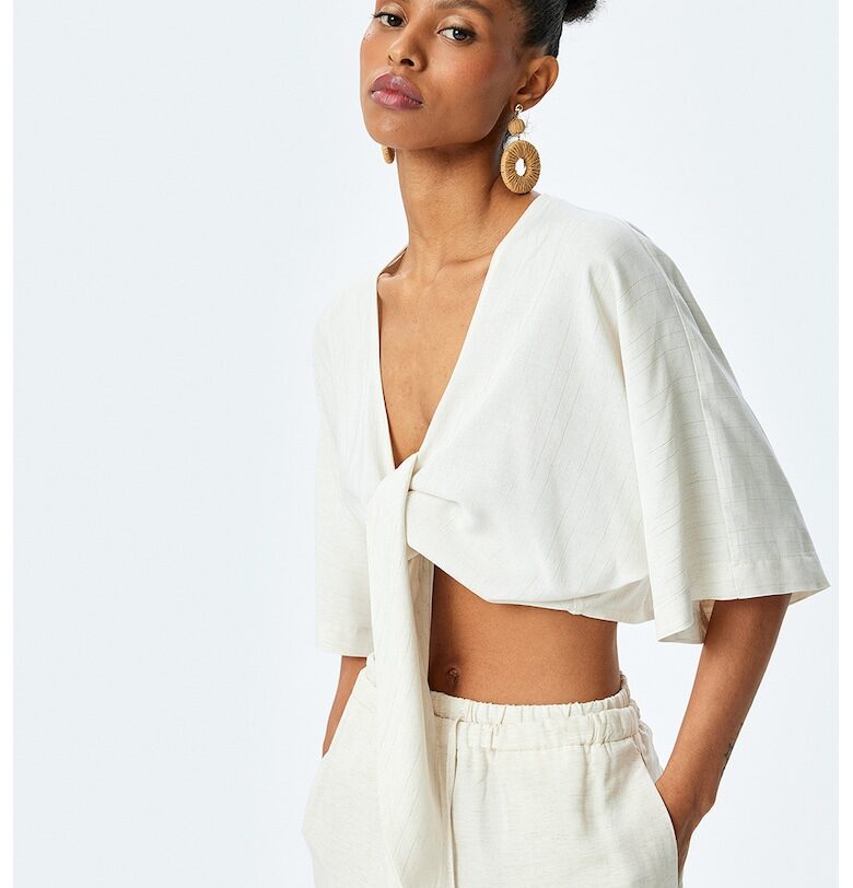 Къса блуза тип кимоно KOTON