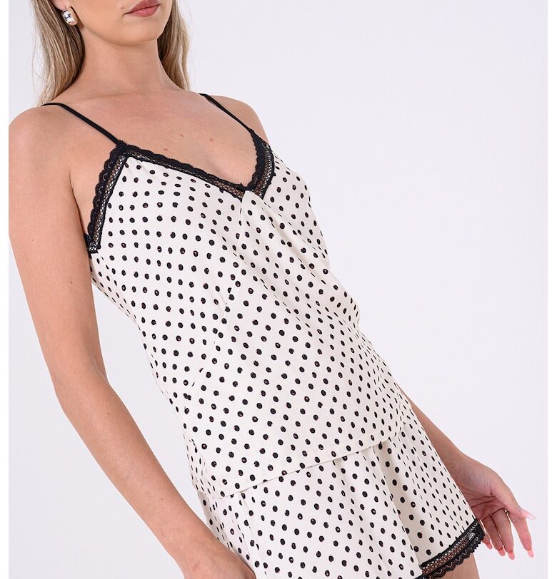 Къса долна пижана с десен HUGO