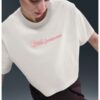 Къса памучна тениска Club Nike