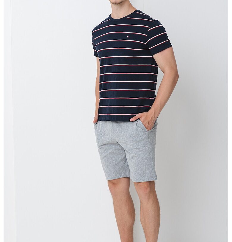 Къса раирана пижама Tommy Hilfiger