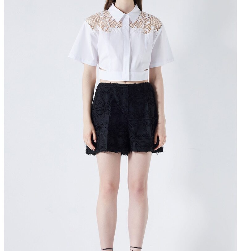 Къса риза с ажур Ipekyol