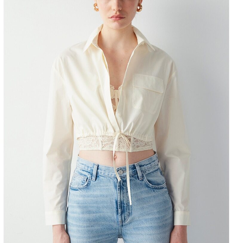 Къса риза с дълги ръкави Ipekyol