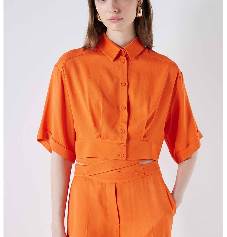 Къса риза с паднали ръкави Ipekyol