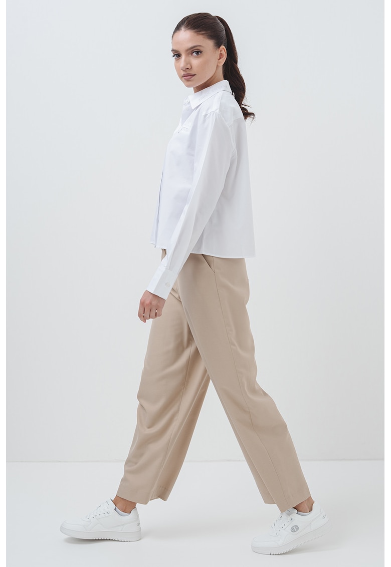 Къса риза с памук ARMANI EXCHANGE