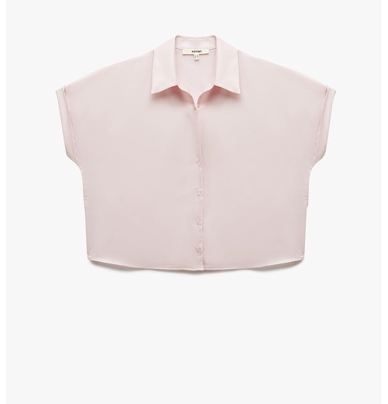 Къса сатинирана риза KOTON