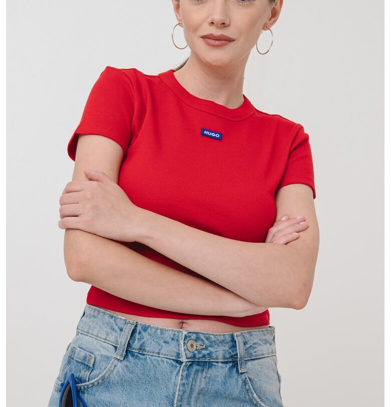 Къса слим тениска Baby HUGO