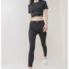 Къса фитнес тениска с лого CALVIN KLEIN