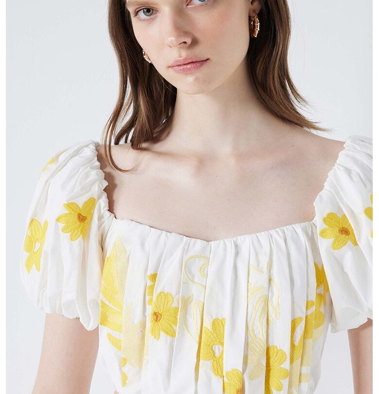 Къса флорална блуза Ipekyol